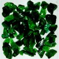 Calle Recycled Chunky Glass Dark Green - Size 1 - 0.13-0.25 in. - 50 lbs CA2758229